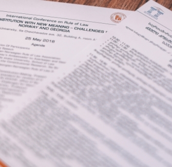 INTERNATIONAL CONFERENCE : OLD CONSTITUTION WITH NEW MEANING-CHALLENGES IN NORWAY AND GEORGIA